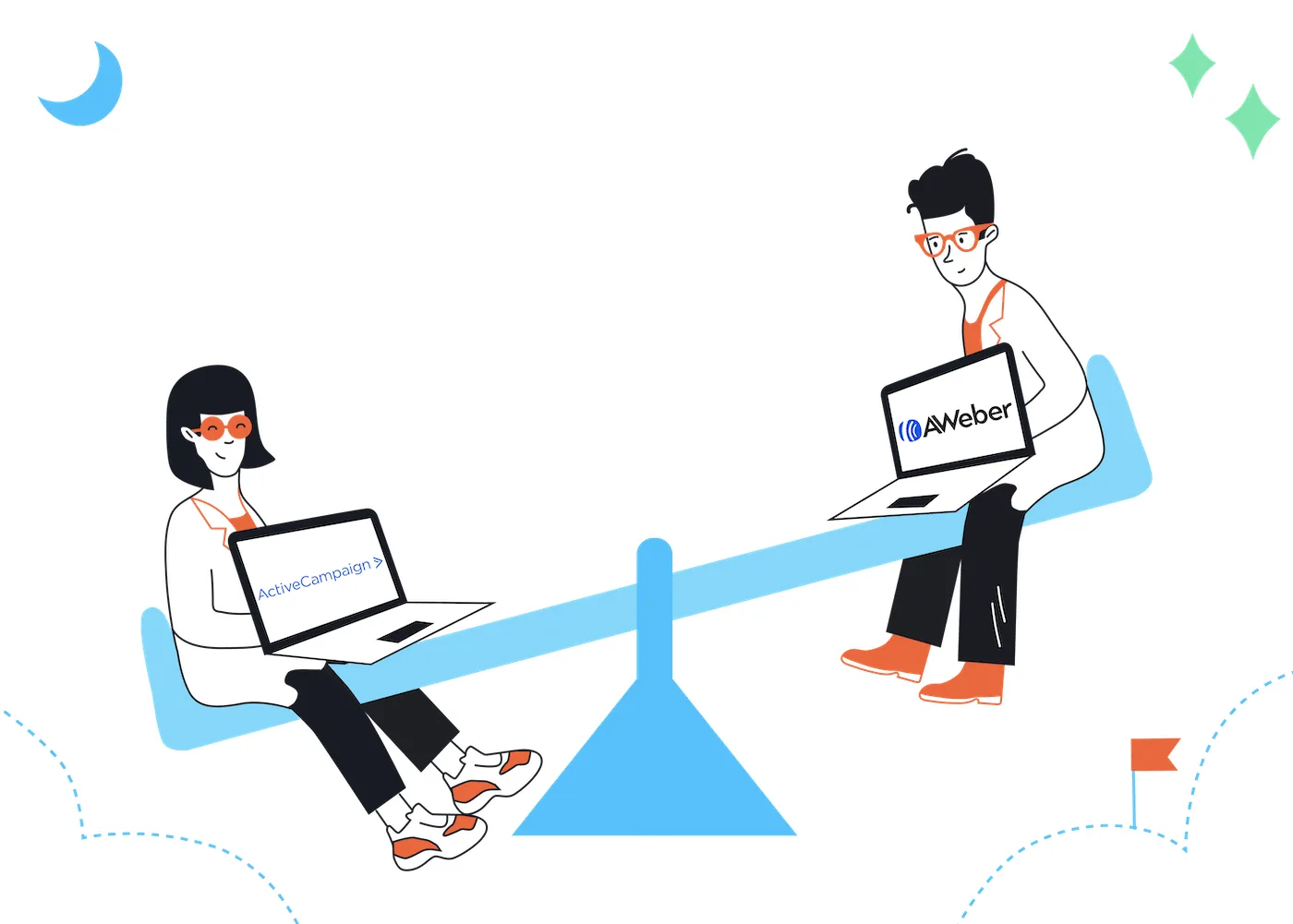 ActiveCampaign vs AWeber: Playing in Different Leagues