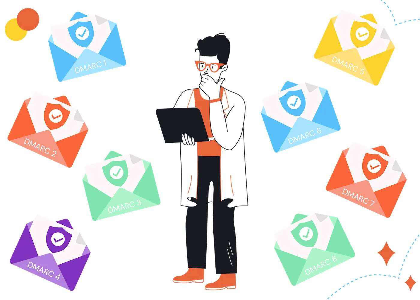DMARC Record Examples: 8 different configurations with explanations