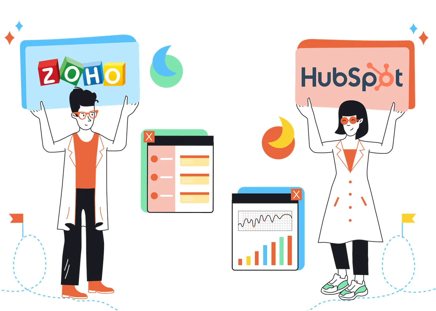Zoho vs HubSpot: Why The Winning CRM is Miles Ahead